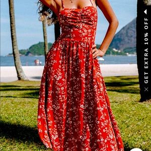 Brand new Cupshe, backless midi/maxi sundress